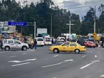 Grenze Ecuador/Kolumbien