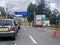 Grenze Ecuador/Kolumbien