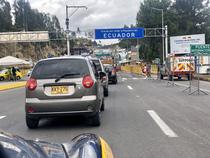 Grenze Ecuador/Kolumbien