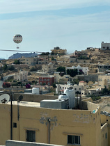 Balkon über Petra