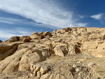 Spezielle Felsen in Petra