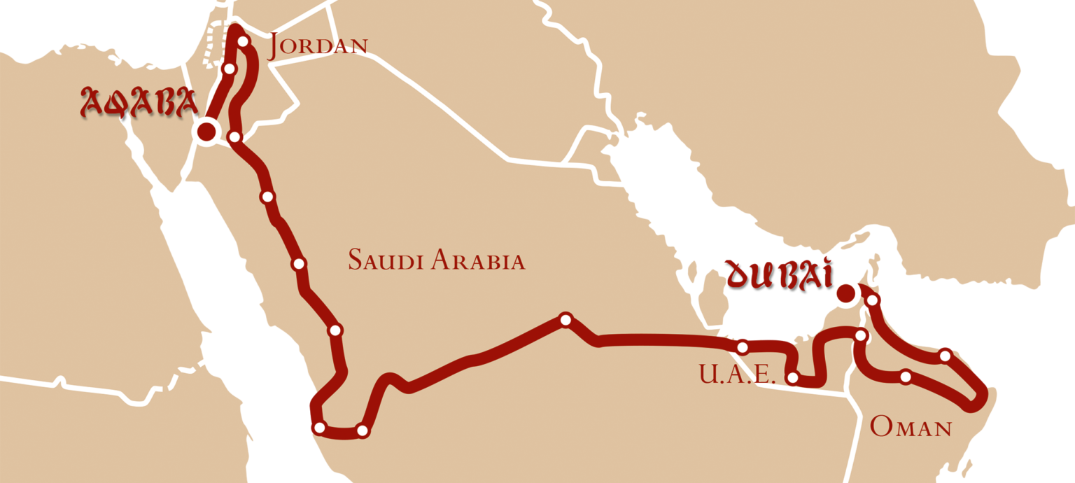 Badawi Trail 2023: JORDANIEN - SAUDIARABIEN - VAE - OMAN - DUBAI - ABU DHABI